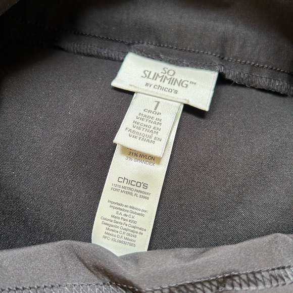 Chico’s cropped pant - Picture 2 of 4